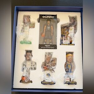 GOLDEN STATE WARRIORS 2019-2020 BOBBLEHEAD SET, New in Box